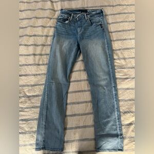 Silver Jeans Avery Straight Leg Light wash blue